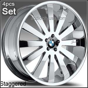 22 Giovanna for BMW Wheels 6 7series645 745 M6 X5 Rims  