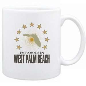   Am Famous In West Palm Beach  Florida Mug Usa City: Home & Kitchen