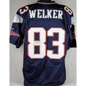Wes Welker Signed Jersey   Authentic   Autographed NFL Jerseys:  