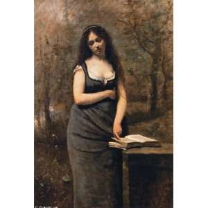     Jean Baptiste Corot   24 x 36 inches   Valléda
