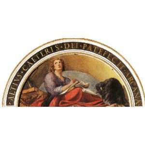   painting name St John the Evangelist, By Correggio 