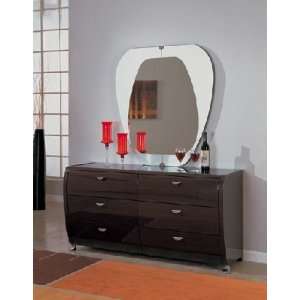  Wenge Dresser with Mirror Creative Furniture Symphony (Wenge) Kitchen