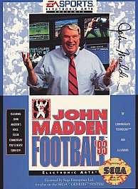 John Madden Football 93 Sega Genesis, 1993  
