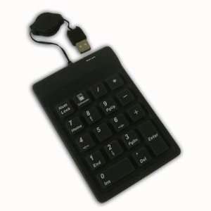 Adesso Inc Akp 218 18 Key Waterproof Usb Wired Key Pad 30inch Cable 