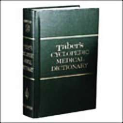 Tabers Cyclopedic Medical Dictionary 2001, Hardcover 9780803606548 