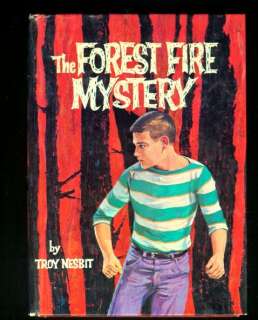 1962 FOREST FIRE MYSTERY WHITMAN BOOK TROY NESBIT  