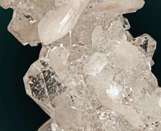 Gemmy White APOPHYLLITE CRYSTAL STALACTITE India  