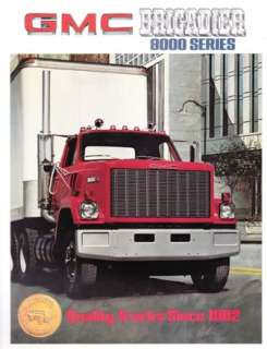1980 80 GMC Brigadier 8000 Series dealer Brochure  