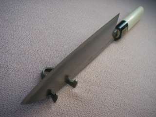 Japanese SAKAI White Steel Wa Santoku Knife 180mm  