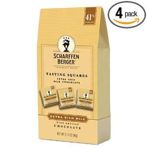 Scharffen Berger Tasting Square, Extra Rich Milk Chocolate (41% Cacao 