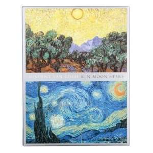  Galison 05571 Van Gogh Sun Moon Stars Portfolio Notes 