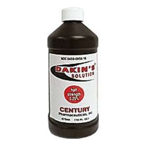 Century Pharmaceuticals Dakins Solution 25% Wound Cleanser 16 oz 