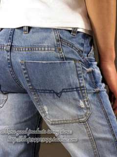 brand new mens cotton jeans blue size 30  