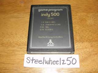 Vintage Atari 2600 Indy 500 Game Cartridge 1978 RARE 14633110890 