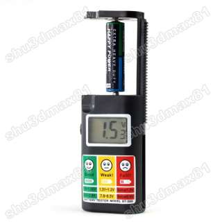 Universal LCD C D 9V AA AAA Battery Volt Tester Checker 2319 Features: