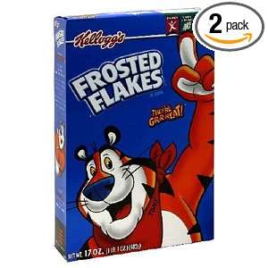 Frosted Flakes Cereal, 17 Ounce Boxes Grocery & Gourmet Food
