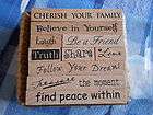 Rubber Stamp Set 10 PSX Pixie Phrases Cherish Your Family Share Truth 