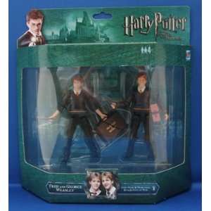   pack 2 figurines Weasley Brothers Deluxe 12 cm    Toys & Games