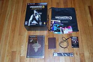Uncharted 3 Drakes Deception Collectors Edition PS3 AMC Event Swag 