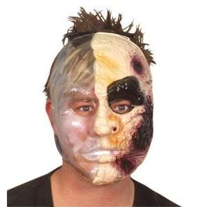    Ukps Halloween Mask Half Transparant (Two Face) Toys & Games