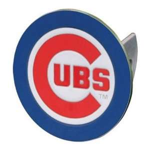  Chicago Cubs MLB Pewter Logo Trailer Hitch Cover Sports 
