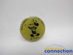 Walt Disney World SECURITY Cast Member 25 Years Service Award 1996 