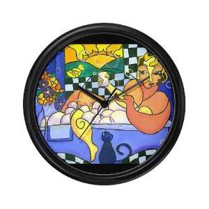  Bubble Bath Funny Wall Clock by CafePress: Home & Kitchen