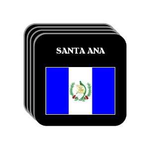  Guatemala   SANTA ANA Set of 4 Mini Mousepad Coasters 