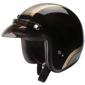    Z1R Jimmy Bandit Open Face Helmet Small  Black: Automotive