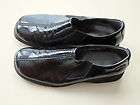 Mephisto shiny black slip on loafers casual shoes clogs