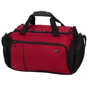 NEW SWISS VICTORINOX WERKS CARGO CARRY ON DUFFEL LUGGAGE RED  