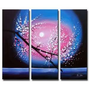  Snowflake Blossoms Hand Painted Canvas Art Oil Painting 