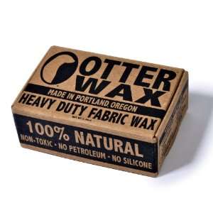   Natural Water Repellent By Otter Wax  2.25 Oz Bar