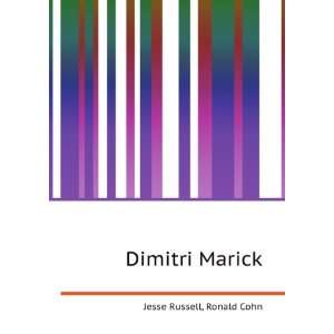  Dimitri Marick: Ronald Cohn Jesse Russell: Books