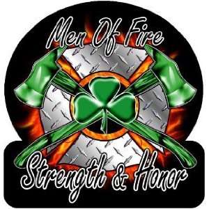   of Fire, Strength & Honor Irish Exterior Window Decal: Everything Else