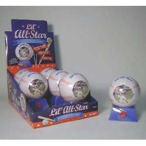  6 Lil All Star Baseball Musical Picture Frame Coin Bank 