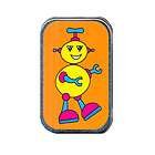 Smiling & Dancing Robot Mint Tin / Wallet / Small Container