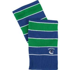   Canucks Womens Knit Scarf One Size Fits All: Sports & Outdoors