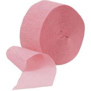  Lets Party Streamers  24 Baby Pink rolls  1.75 wide * 81 