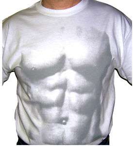 Second ABS Muscle SIX PACK T Shirt AWESOME  NEW  