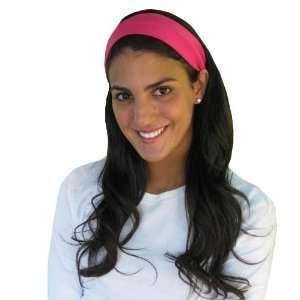 Hot Pink Narrow Pre Tied Headband:  Home & Kitchen