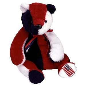  TY Beanie Baby   PATRIOT the Bear (Reversed Version): Toys 