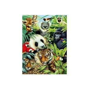   Mountain Puzzles Animal Magic 550 Piece Jigsaw Puzzle: Toys & Games