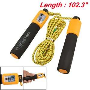   Long Exercise Training Counter Skipping Rope Ylw