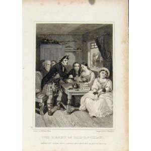  Print From Waverly Novels By Walter Scott The Heart Of Mid Lothian