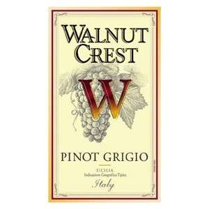  Walnut Crest Pinot Grigio 2007 Grocery & Gourmet Food