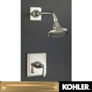 KOHLER Pinstripe Vibrant Brushed Bronze 1 Handle Tub & Shower Faucet 