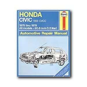 Haynes Manuals 42022 Honda Civic 1500 Cvcc 75 79