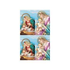  Madonna Gold Stamped Prayer Cards ~ Italy: Home & Kitchen