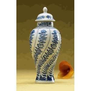  Vung Tao Miniature Covered Vase Patio, Lawn & Garden